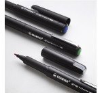 Stylo feutre Stabilo Driver M à capuchon pointe 1 mm - écriture moyenne