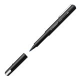 Stylo feutre Stabilo Driver M à capuchon pointe 1 mm - écriture moyenne - bleu