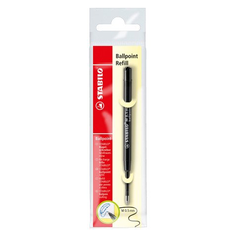 vRecharge pour stylo bille Grow Stabilo pointe moyenne 0,5 mm