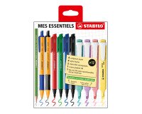 Kit d'écriture Mes essentiels Stabilo - Étui de 12