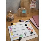 Surligneur Stabilo Boss pastel mini - Étui carton de 6