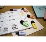 Surligneur Stabilo Boss pastel mini - Étui carton de 6
