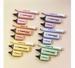 Surligneur Stabilo Boss pastel - Pochette de 5