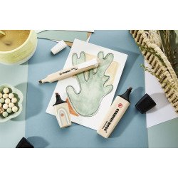 Surligneur Stabilo Boss Nature vibes mini - Étui carton de 6