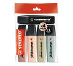 Surligneur Stabilo Boss nature Colors - Pochette de 5