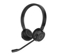 Casque micro sans fil Jabra Evolve 65 TE stéréo UC - 2 écouteurs