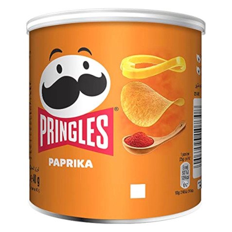 Pringles paprika - Boîte de 40 g