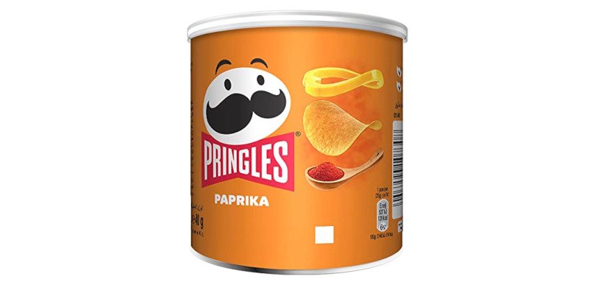 Pringles paprika - Boîte de 40 g