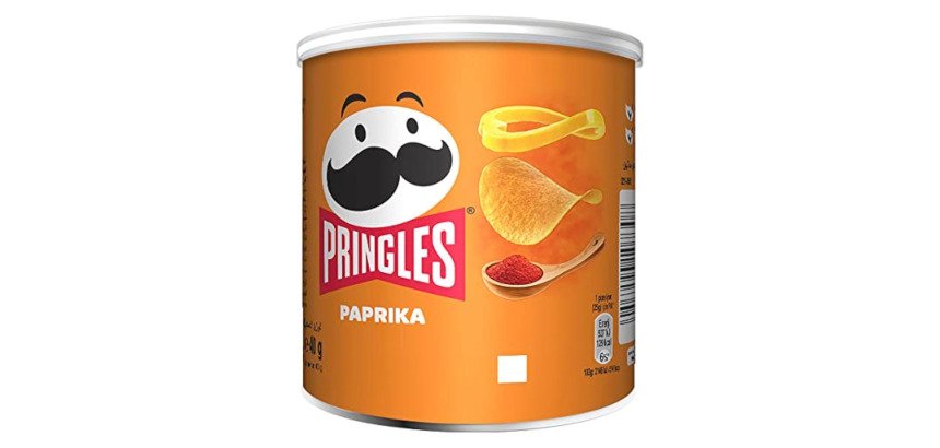Pringles paprika - Boîte de 40 g