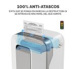 Destructora Fellowes LX201 microcorte 22 litros P-5 blanca