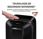 Destructora Fellowes LX201 microcorte  22 litros P-5 Negra