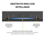 Destructora Fellowes LX201 microcorte  22 litros P-5 Negra