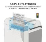 Destructora Fellowes LX221 microcorte 30 litros P-5 blanca