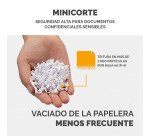 Destructora Fellowes LX210 minicorte 30 litros P-4