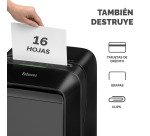 Destructora Fellowes LX210 minicorte 30 litros P-4