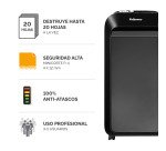 Destructora Fellowes LX220 Minicorte 30 litros P-4