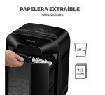 Destructora Fellowes LX-85 corte en partículas 19 litros P-4