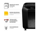 Destructora Fellowes LX-85 corte en partículas 19 litros P-4