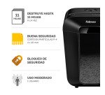Destructora Fellowes LX-70 corte en partículas 18 litros P-4