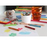 Crayon de couleur triangulaire Trio court Stabilo - Etui de 12