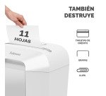 Destructora Fellowes LX-70 corte en partículas 18 litros P-4