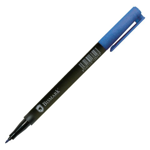 Rotulador permanente Punta Fina 0,6 mm Bismark Azul