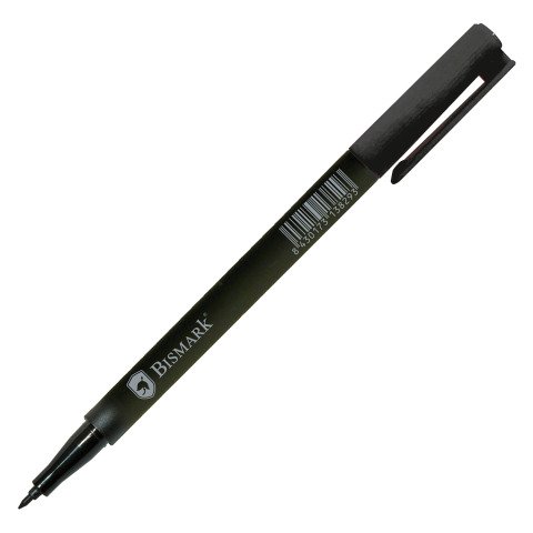 Rotulador permanente Punta Fina 0,6 mm Bismark Negro