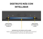 Destructora DIN5 Fellowes LX211 capacidad 23 L microcorte - Negra 