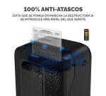 Destructora DIN5 Fellowes LX211 capacidad 23 L microcorte - Negra 