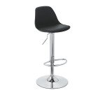 Tabouret réglable Kocy - pied chromé