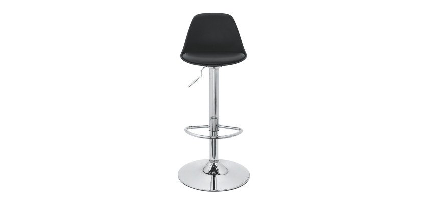 Adjustable stool Kocy - chrome base
