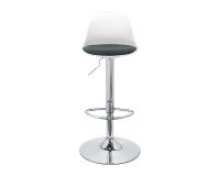 Tabouret réglable Kocy - pied chromé