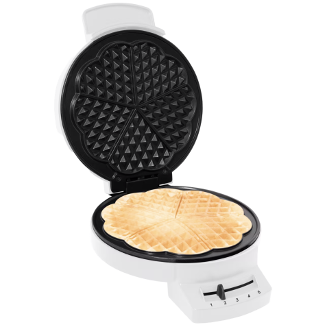 FRITEL A202 Gaufrier en forme de coeur - Blanc 1200W
