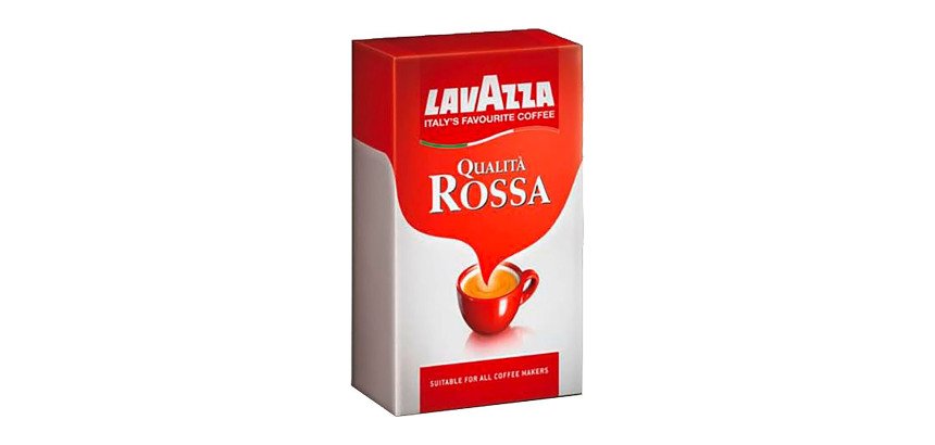 Café moulu Lavazza Qualita Rossa - paquet de 250 g