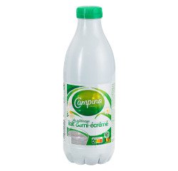 Semi-skimmed long-life milk Campina 1 L - 6 bricks