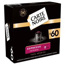 Capsules de café Carte Noire Intense N° 9 - Boîte de 60