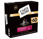 Capsules de café Carte Noire Intense N° 9 - Boîte de 60