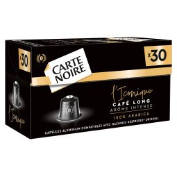 Capsules de café Carte Noire L'Iconique N°7 - Boîte de 30