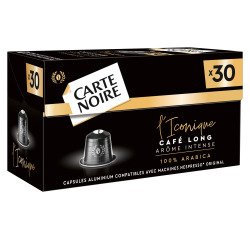 Capsules de café Carte Noire L'Iconique N°7 - Boîte de 30