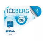 Glacière Iceberg gris galet et vert matcha - 20 L