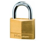 Cadenas à clé en laiton Master Lock - largeur 30 mm - Lot de 4