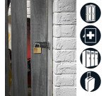 Brass key lock by Master Lock - width 50 mm