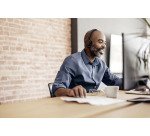 Casque micro sans fil Jabra Evolve 65 TE stéréo UC - 2 écouteurs