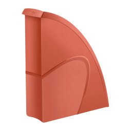 Magazine holder Cep Terra Nova - 8.5 cm spine - terracotta