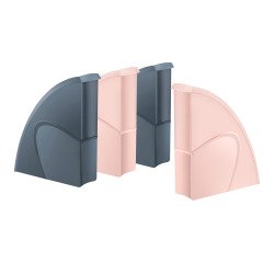 Set van 4 tijdschriftenrekken Cep Mineral - assortiment van kleuren