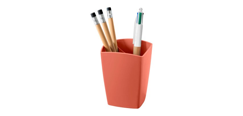 Pot à crayons plastique Cep couleur