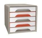 Module de classement Cep Smoove Arctic 5 tiroirs