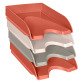 Set of 4 Cep Terra Nova letter trays - assorted colors