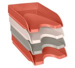 Lot de 4 corbeilles à courrier Cep Terra Nova - couleurs assorties