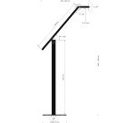 Lampada da terra FLOOR LITE LUCTRA® con controllo gestuale